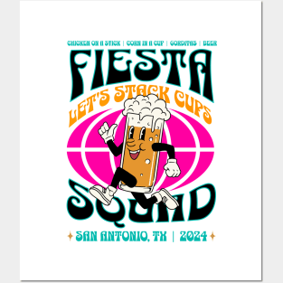 Fiesta Squad San Antonio Posters and Art
